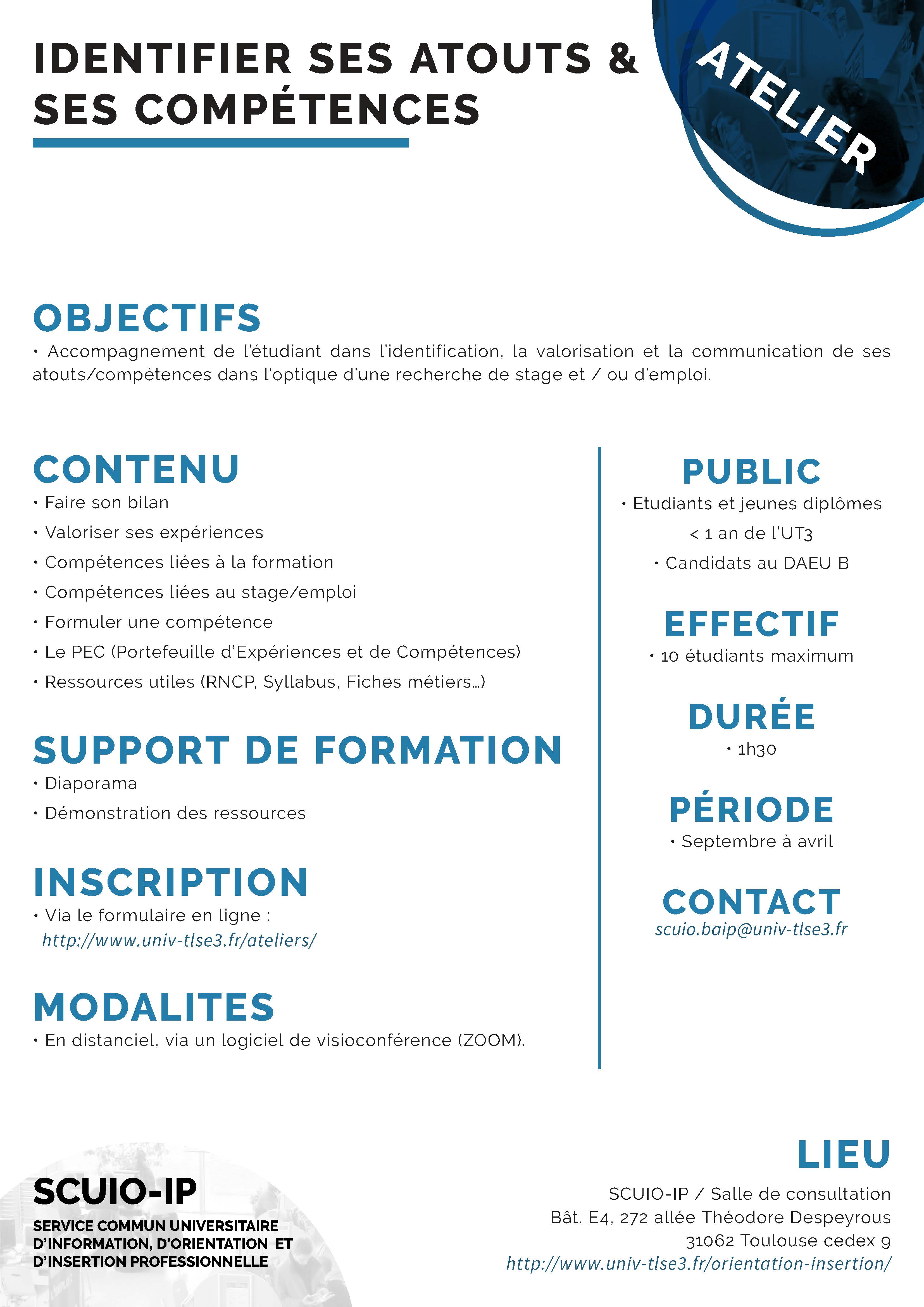 Identifier ses atouts - Fiche