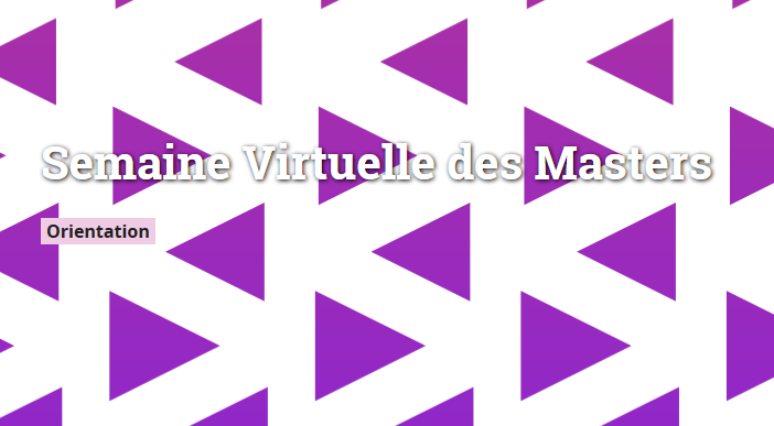 Vignette semaine virtuelle des masters 2026