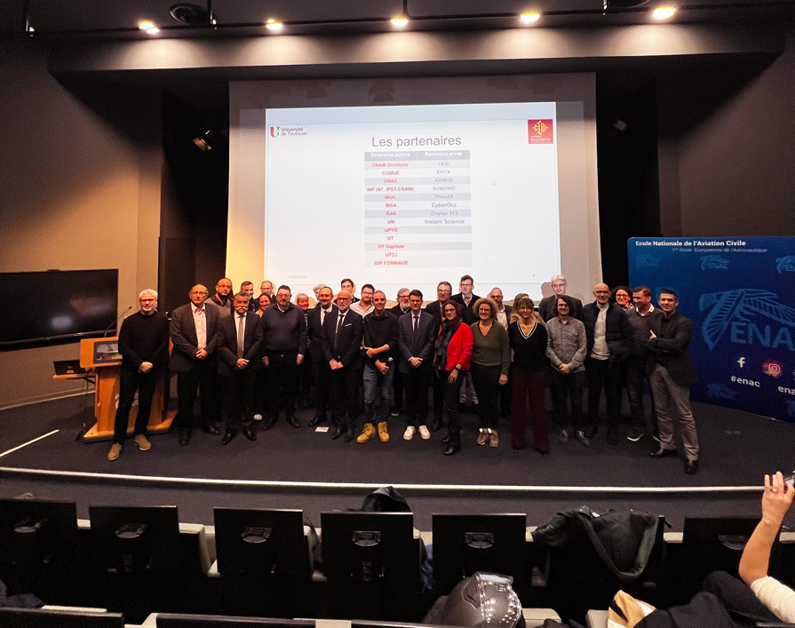 Lancement du projet OSMOSE à l'ENAC, jeudi 4 décembre 2025