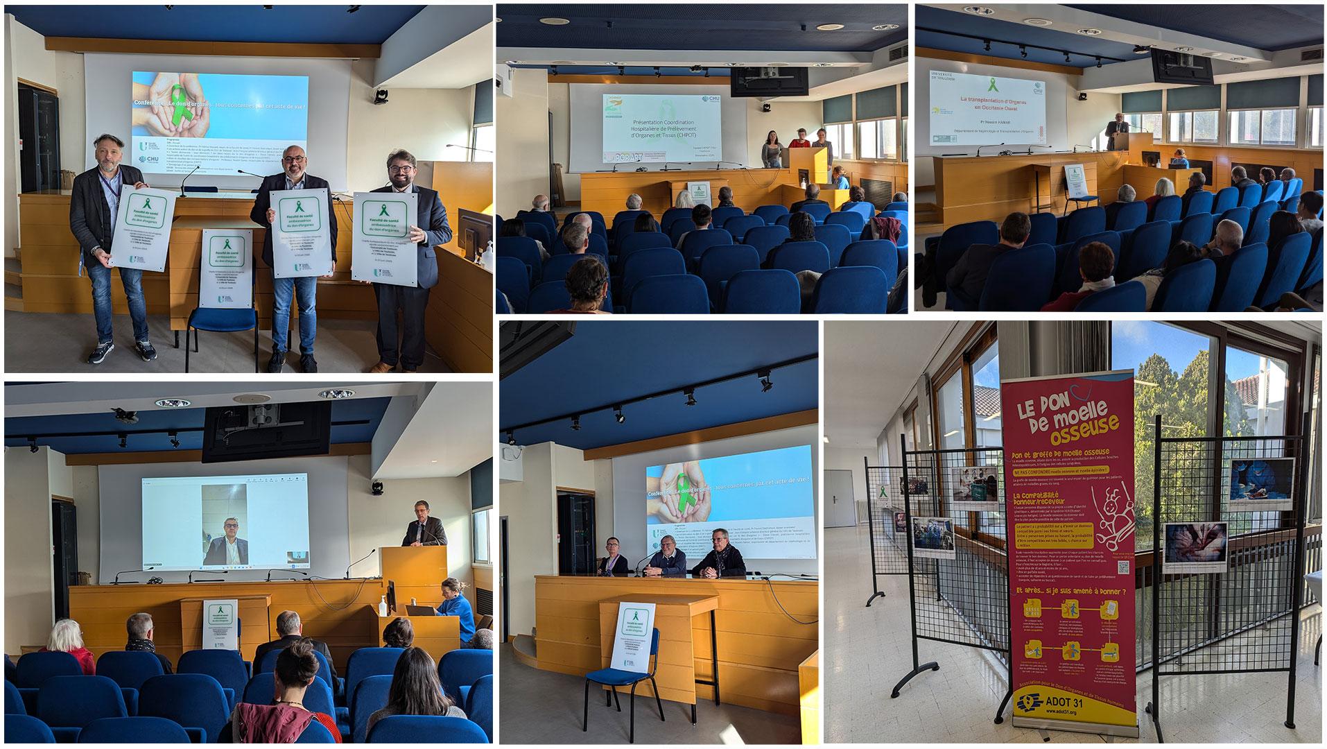 retour en image sur la conference pour le don d'organes