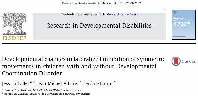 Tallet, Albaret, & Barral (2013)