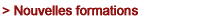 Agenda - Nouvelles formations