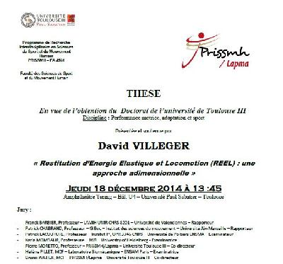 soutenance de thèse David Villeger
